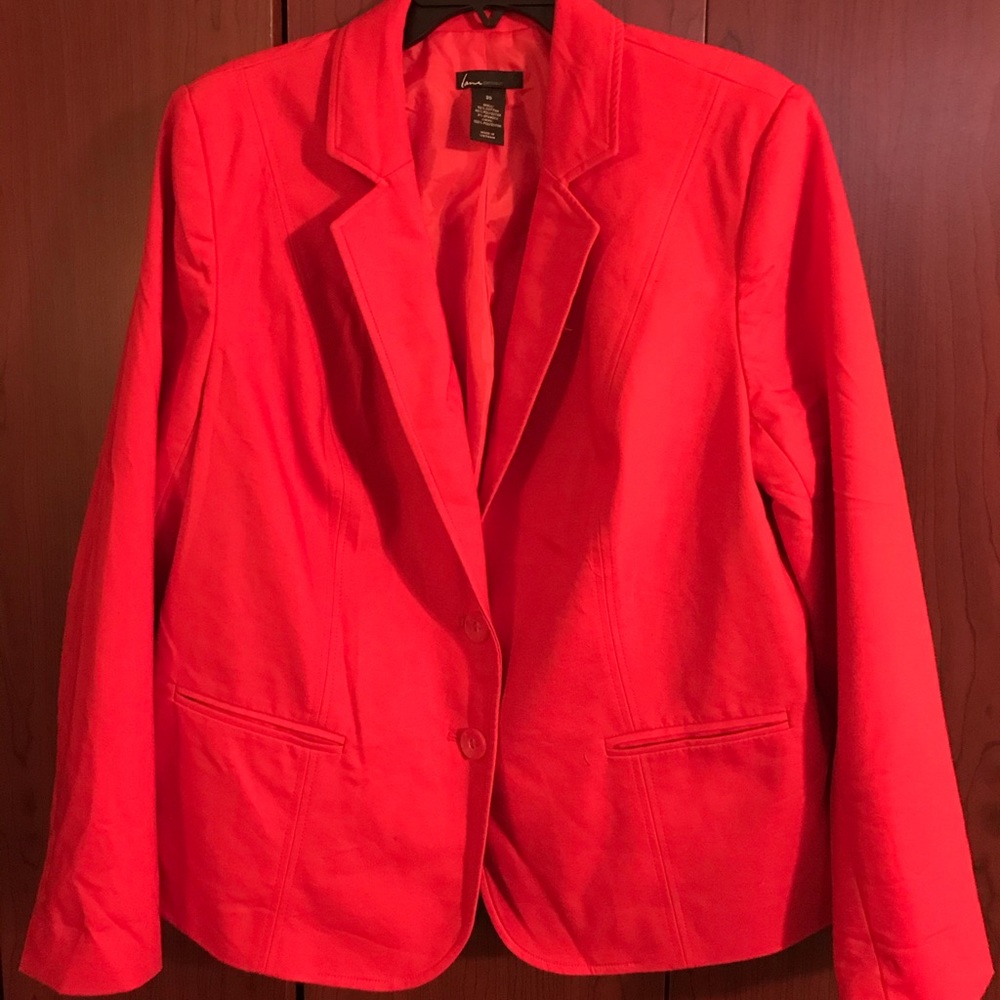 Red blazer